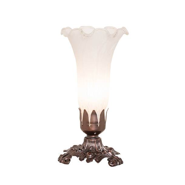 Howard Miller Kayden Black/Antique Gold Quartz Analog Tabletop Clock